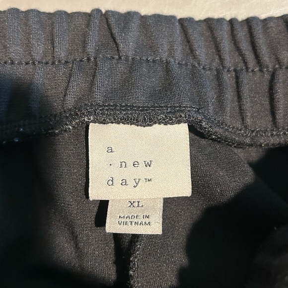 a new day (Target) Knit Pants LOT - black and khaki - XL - Picture 3 of 6